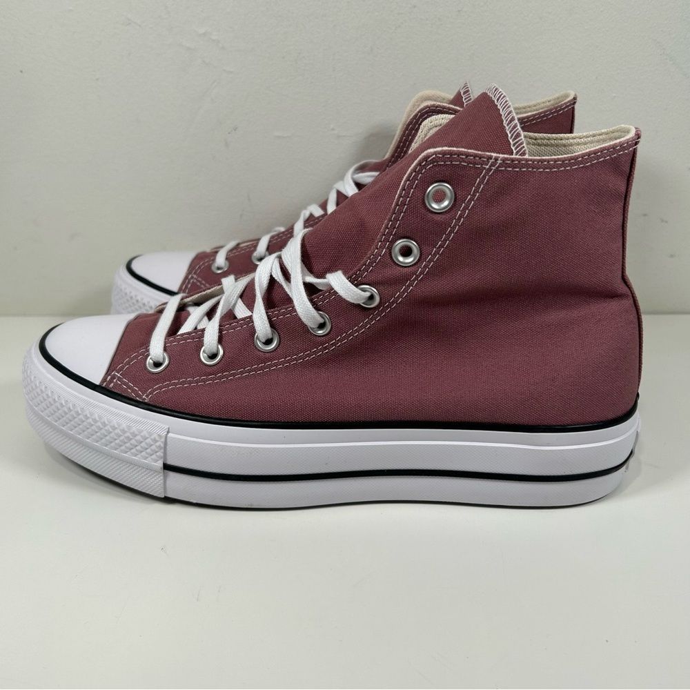 Converse Mauve Taupe High-Top Sneakers